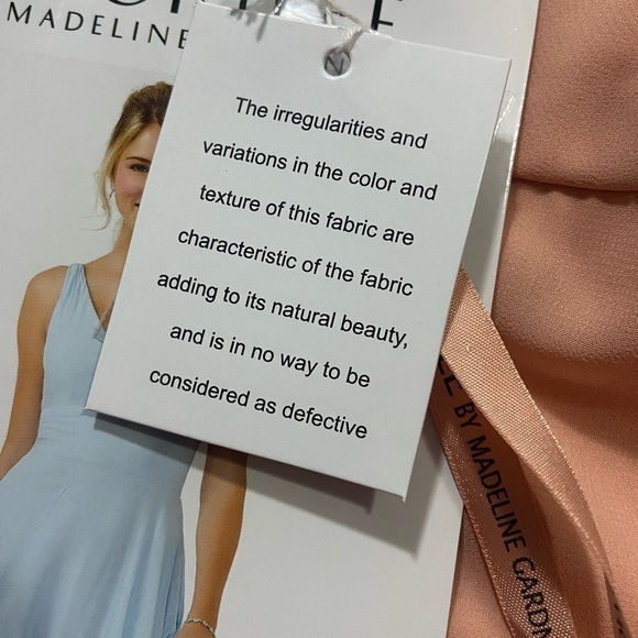 PEACH NWT MORILEE BRIDESMAIDS 21701 - Picture 3 of 10